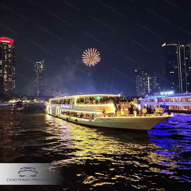 Chao Phraya Princess Sunset Dinner Cruise sightseeing activity hero photo - Bangkok travel experience