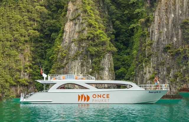 Phi Phi, Maya, Bamboo & Khai Island Sunset by Once Yachting sightseeing activity hero photo - Phi Phi Islands travel experience